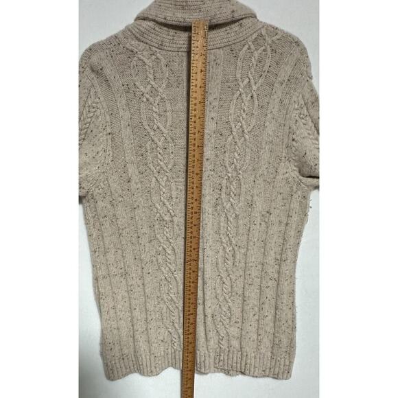 Coldwater Creek Womens Sweater Extra Large Cardigan Wool Blend Toggle Grandma - Picture 6 of 7